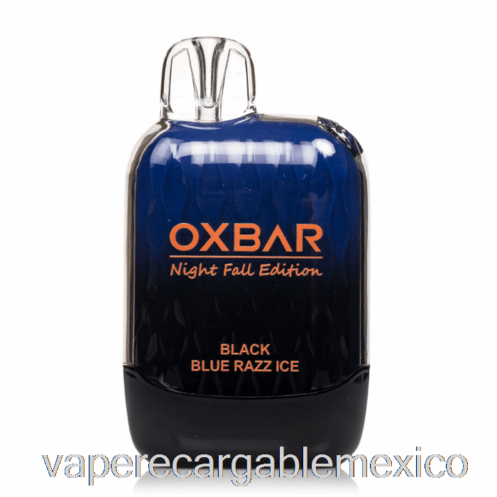 Vape Recargable Oxbar G8000 Desechable Negro Azul Razz Ice